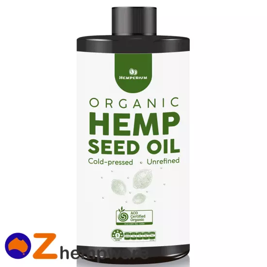 Hemp Seed Oil Australian Certified Organic Cold Pressed Unrefined 20l Bulk Fresh