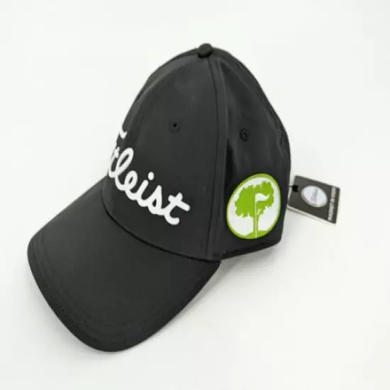 Titleist Black Hat Adjustable with Magnetic Pin and Side Logo NWT