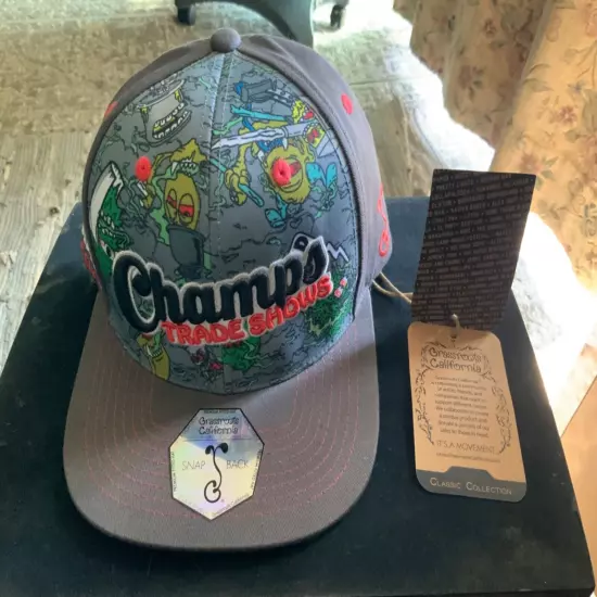 GRASSROOTS ~ CHAMPS TRADE SHOW CAP