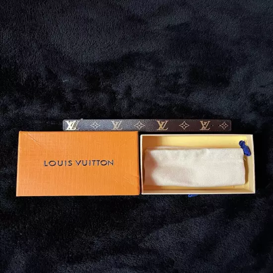 Gold And Brown Louis Vuitton Bracelet 