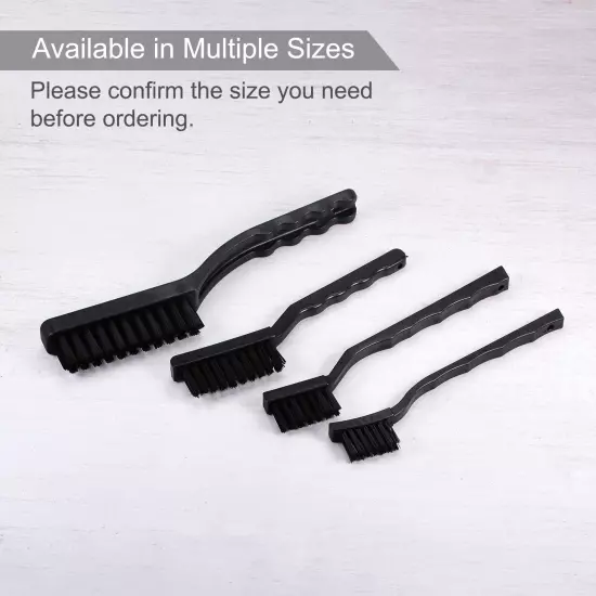 3pcs Anti-static Cleaning Brush 16x30mm PV Plastic Bristles Antistatic ESD Brush