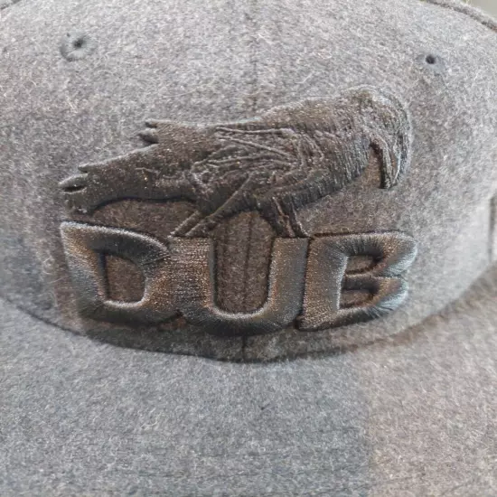 Snap Back Hat, DUB Raven, Black 