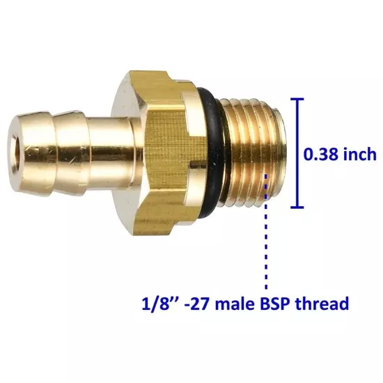 Injector Replacement Kit for Pressure Washers Compatible with FAIP Pumps