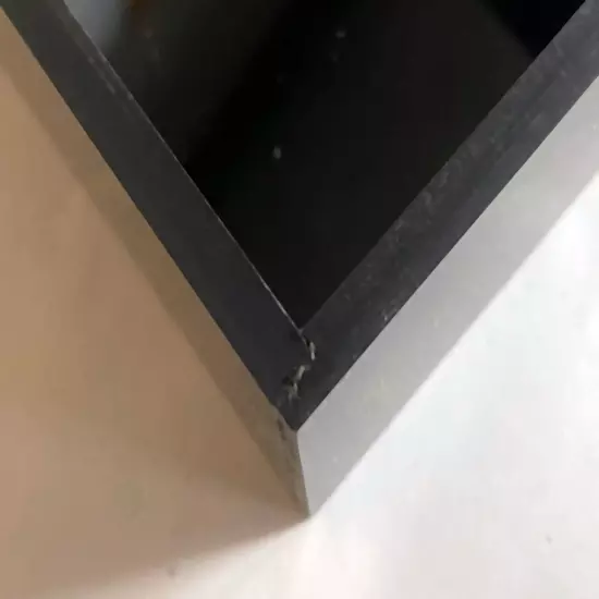 Aquarium overflow box with lid - Surface skimmer for drilled tank