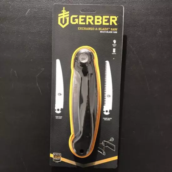 Gerber Exchange A Blade Multi Blade Saw with Sheath NEW