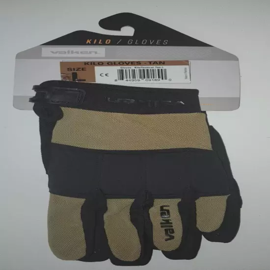 Valken Kilo Tactical Gloves Tan L