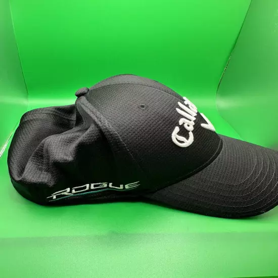 Callaway Chrome Soft Rogue Odyssey Tour Authentic Black Golf Hat Cap Size 56CM/M