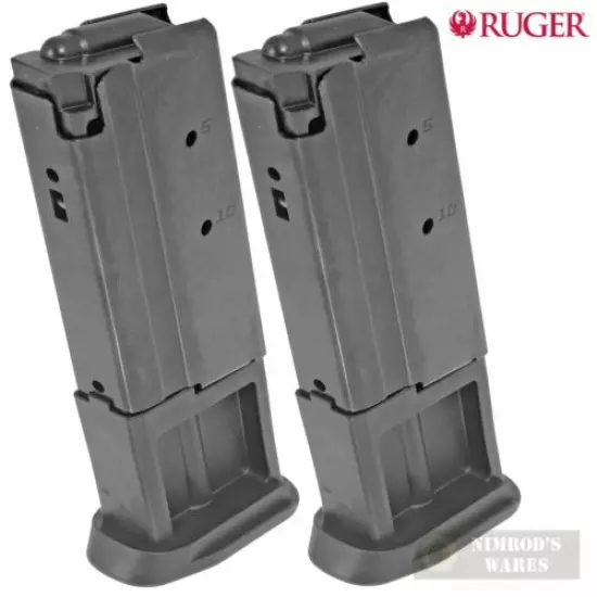 Ruger-57 5.7x28mm 10 Round MAGAZINE 2-PACK Factory OEM NEW MAG 90701 FAST SHIP