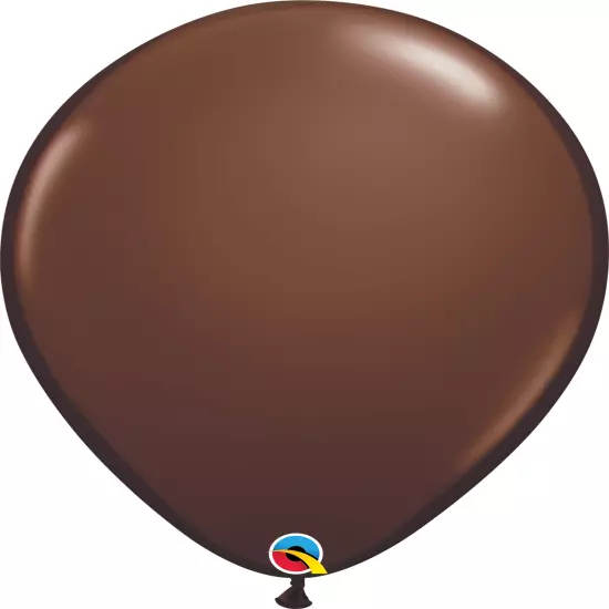 Qualatex Round Chocolate Brown Latex Balloons