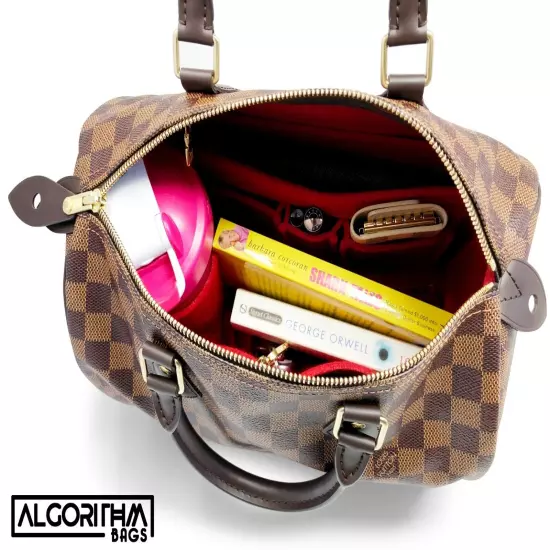 AlgorithmBags® for LV Speedy 30 Purse Organizer Insert Liner Shaper Divider