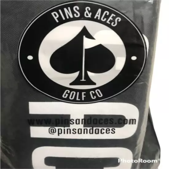 Pins and Aces Golf Cooler Zip Sleeve Soft Bags Insulated Beer Holds 7 Beverages