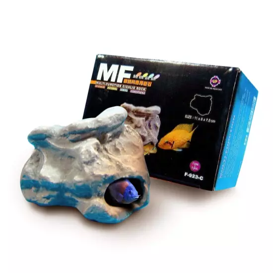 DR. Moss Aquarium Decorations Cichlid Stone Marine Rock Cave Decor Decorative...