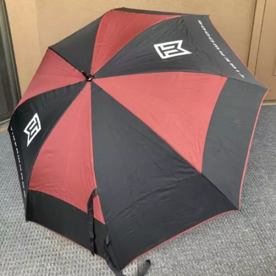 Nike Golf Tiger Woods TW Vintage Umbrella Maroon & Black 