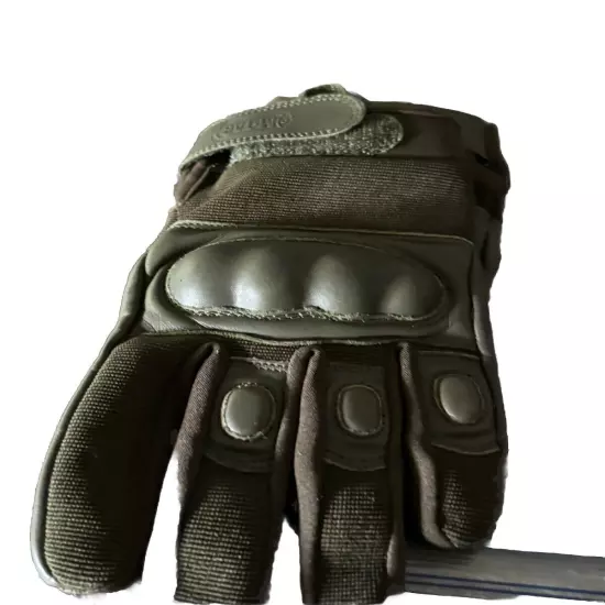 M Tac Tactical Gloves Olive Green Med Full Finger