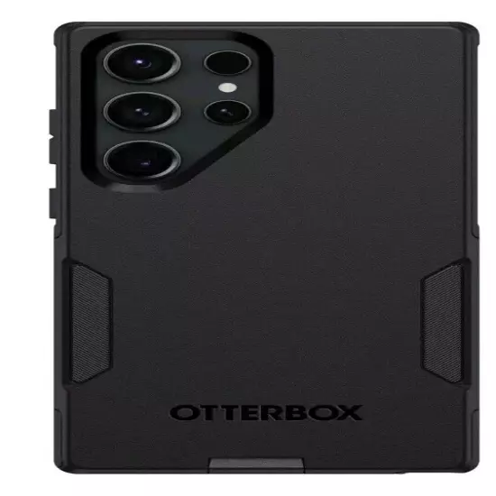 OtterBox Commuter Drop+ Phone Case for Samsung Galaxy S23 Ultra (Only) - Black