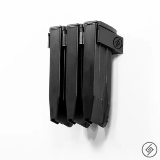 Fits CZ 75 Mag Wall Mount 3x Display Magazine Rack - Spartan Mount™