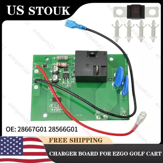 28566-G01 28566-G03 28126-G01 28126GO3 Charging Control Board for Cart 36V