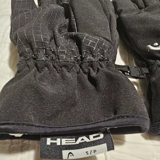  HEAD WOMENS BLACK HEAD SENSATEC TOUCHSCREEN GLOVES SOFTSHELL a5