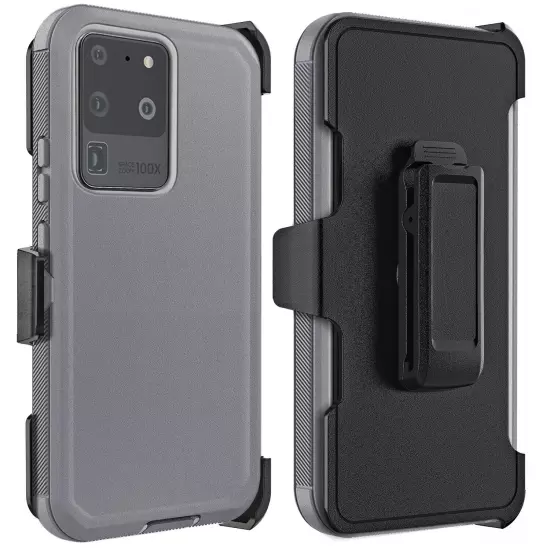 For Samsung Galaxy S20/S20+/Ultra/FE Heavy Duty Shockproof Case Cover Belt Clip