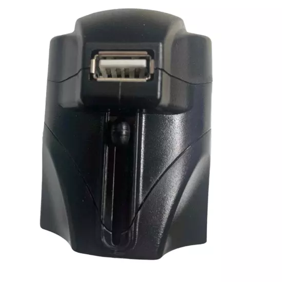 International Travel Adapter 1 AMP With USB Dual Charging Black