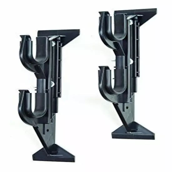 Molded Truck Gun Rack for Rear Window Holds Two Shotguns, Rifles, Bows, or Tools