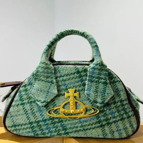 Vivienne Westwood Yasmin Harris Tweed Collaboration Greenish from japan