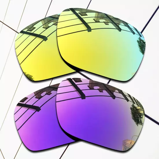 TRUE POLARIZED Replacement Lenses for-Oakley Fuel Cell OO9096 Multi-Colors