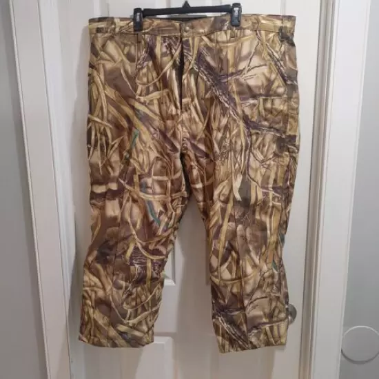 Cabelas Goretex Rain Pants Wetlands Camo size 46 regular