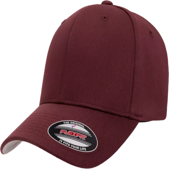 FLEXFIT Classic ORIGINAL 6-Panel Fitted Baseball Cap HAT S/M & L/XL All Colors