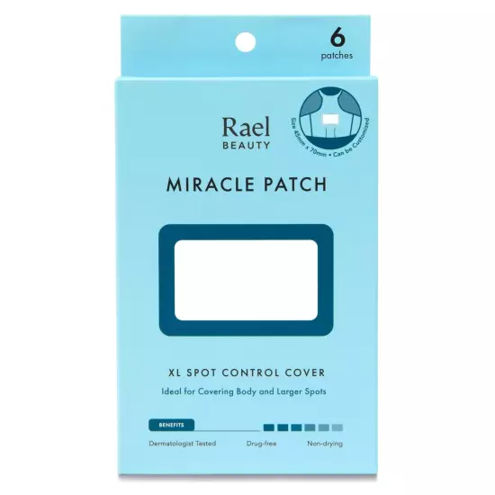 Rael Hydrocolloid Pimple Patches, Miracle Patch - Invisible, Microcrystal