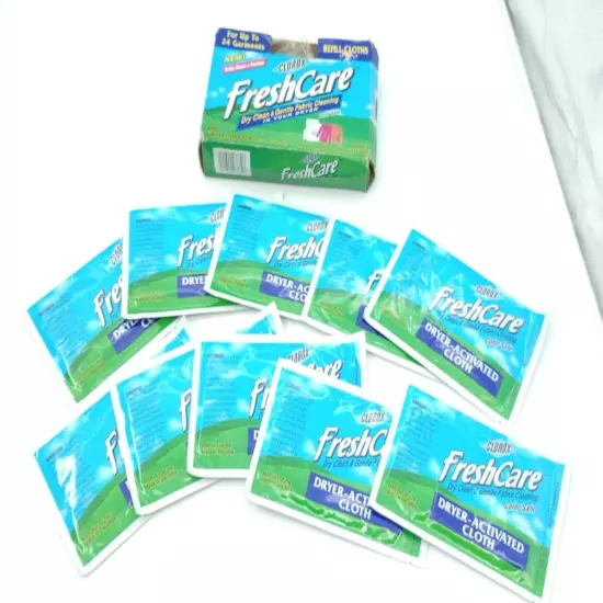 Clorox FreshCare 10 Dryer Activated Refill Cloths Fresh Care Color Safe Cloths