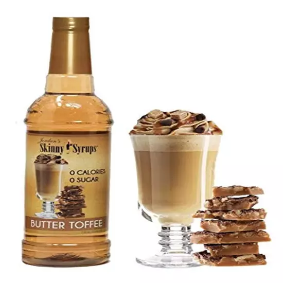 Jordan’S Skinny Syrups | Sugar Free Coffee Syrup Trio - Vanilla, Salted Caramel,