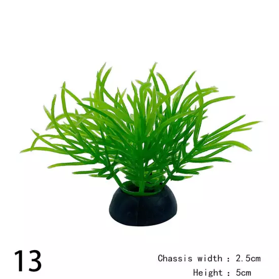 Artificial Plastic Water Grass Plants Aquarium Home Fish Tank Landscape Decor