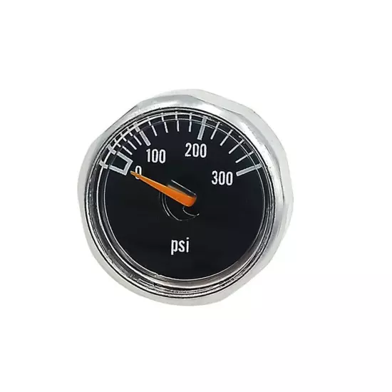 Paintball PCP Air Rifle Micro Pressure Gauge Manometre Manometer 1/8" NPT 21-22g