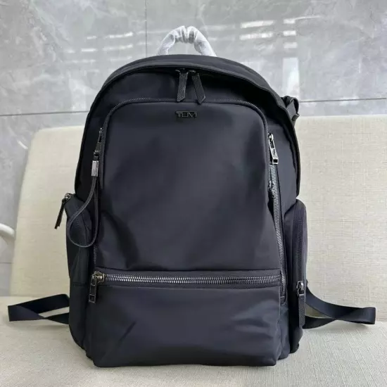 New TUMI Voyageur Celina Backpack Black Travel business From Japan