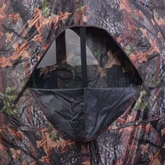 Deer Hunting Blind Portable Camo Hunter Ground Box Weather Proof Resistant New