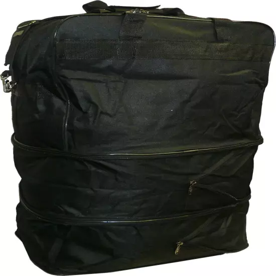 40" Expandable Rolling Duffel Bag Wheeled Spinner Suitcase Luggage - Heavy Duty