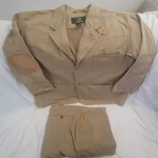 ORVIS Large Jacket ORVIS Pants 36 X 31 Tan Safari 