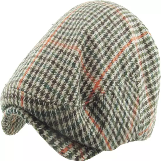 Mens Ivy Hat Golf Driving Ascot Winter Flat Cabbie Newsboy