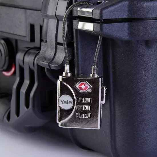 TSA Approved Cable Luggage Locks with Combination for Travel & Backpack