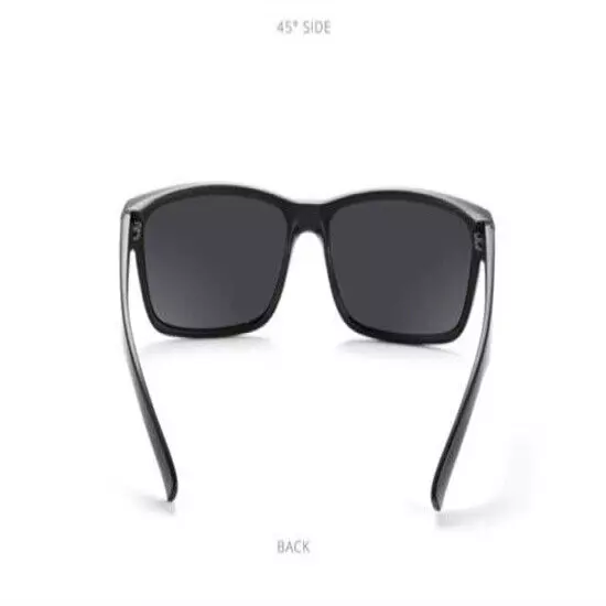 Von Zipper Sunglasses Sport Polarized Men Black Square Frame Elmore Style UV400