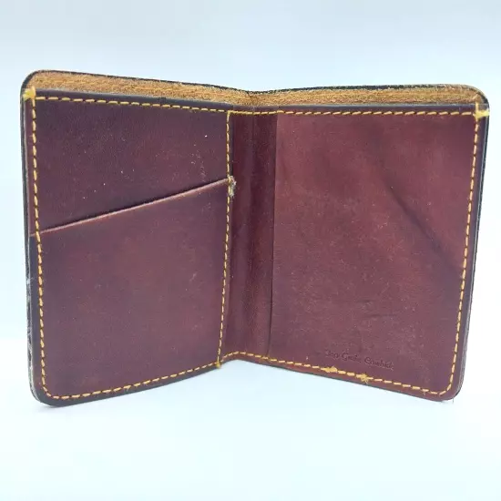 Levi Strauss & Co. Cowhide Leather Wallet Bi-Fold Vintage