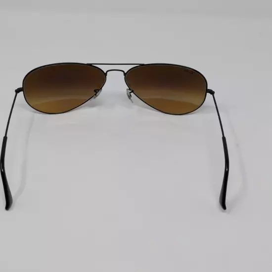 Ray Ban Aviator RB3025 002/40 3N Blue Flash POLARIZED/ Brown Gradiant Lens 62mm