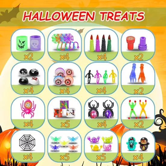 600 Pcs Halloween Party Favors for Kids, Fidget Toys Bulk, Prizes Kids,... 