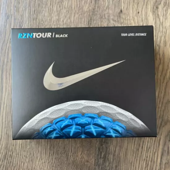 Rare New Nike RZN Tour Black Golf Balls One Dozen (12 balls)