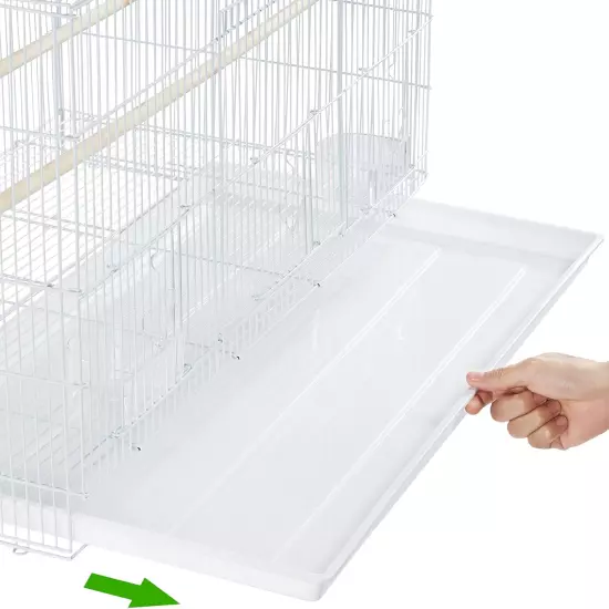 Yaheetech 30-inch Stackable Flight Bird Cages for Parakeets Cockatiels Conures