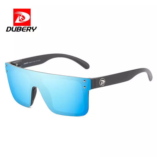 DUBERY Square Polarized Sport Sunglasses Men Women Fishing Driving Glasses UV400