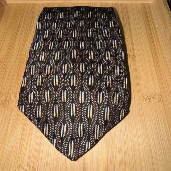 Mara By Countess Mara Geometric Silk Tie - 58L 4.0W