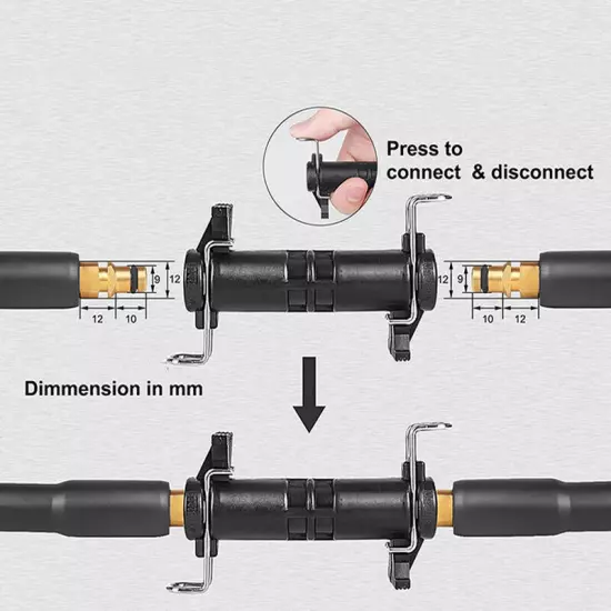 6M High-Pressure Washer Hose compatible Karcher K2, K3, K4, K5, and K7