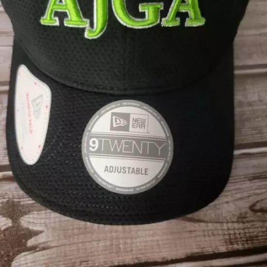 9twenty New Era AJGA Hat Magna Cap IZOD Black/Green NWT Magnetic Bill NWT